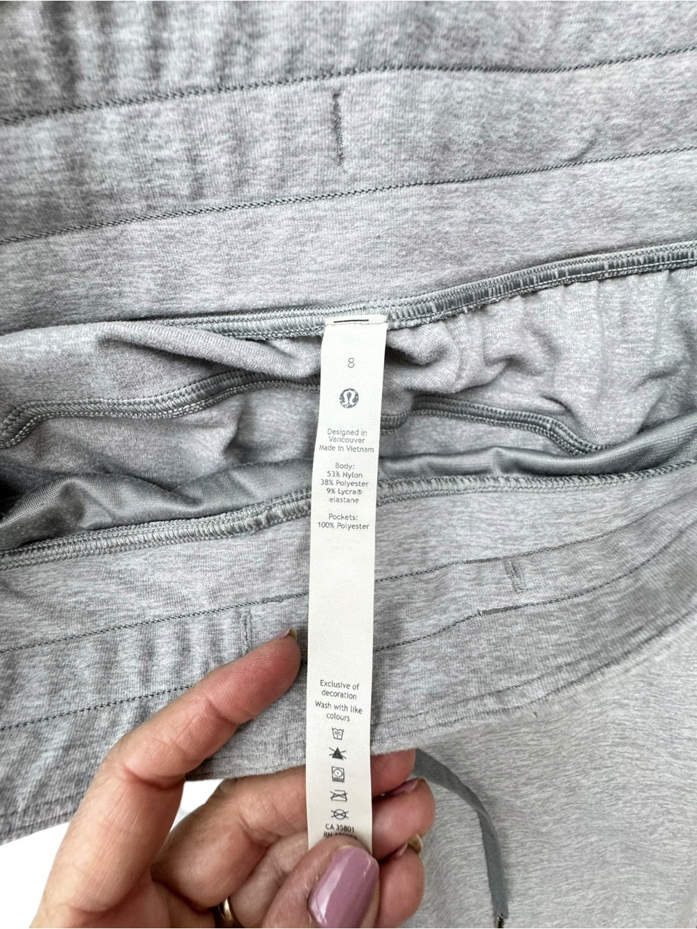 Lululemon ready to rulu high-rise jogger size 8- heathered raceway grey - Picture 4 of 10
